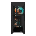 ⁦كيس GIGABYTE C301 GLASS V2 Tempered Glass أسود وأبيض⁩ - الصورة ⁦4⁩