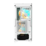 ⁦كيس GIGABYTE C301 GLASS V2 Tempered Glass أسود وأبيض⁩ - الصورة ⁦11⁩