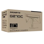 ⁦شاشة GIGABYTE G27QC Gaming Monitor 2K 165Hz 1ms CURVED⁩ - الصورة ⁦4⁩