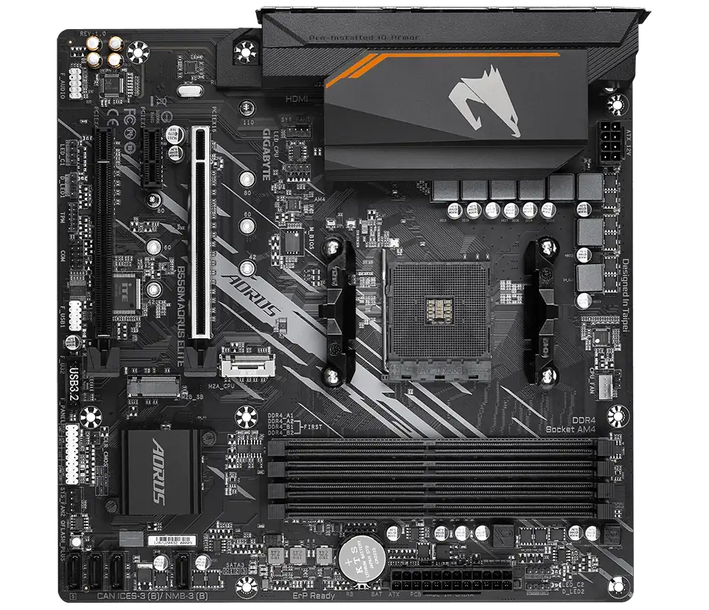 Gigabyte B550M AORUS ELITE AMD Gigabyte B550M AORUS ELITE AMD