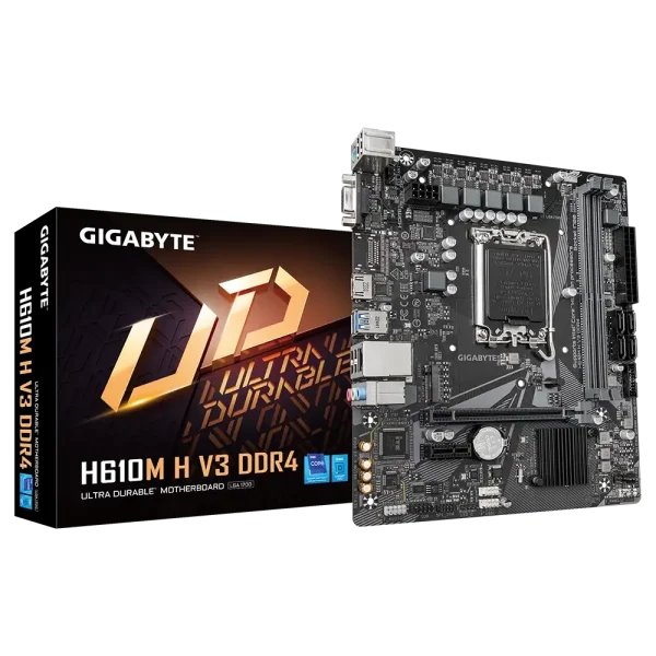 Gigabyte H610M H V3 DDR4 Intel Hybrid Phases
