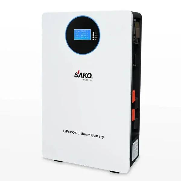 SAKO Li-Sun Wall Stand Lithium Battery Pack 5120Wh With 6000 Cycles