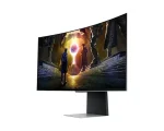 ⁦شاشة سامسونج اوديسي جي 8 Samsung Odyssey OLED G8 G85SD Ultra WQHD 175Hz مقاس 34 بوصة⁩ - الصورة ⁦2⁩