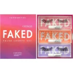 كاترس سيت رموش 3 قطع FAKED