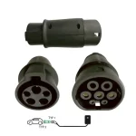 AC TYPE 2 TO TYPE 1 AC Adapter