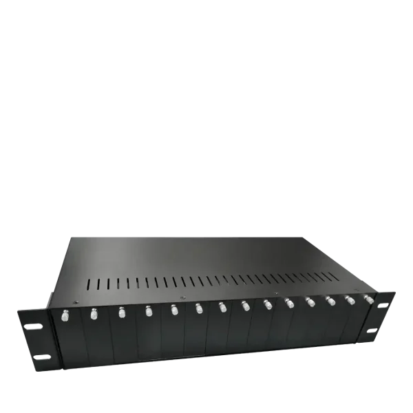 Cudy 2U 19-Inch 14-Slot Dual Power Chassis MC1402