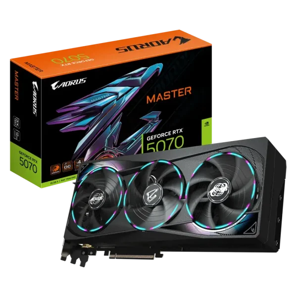 GIGABYTE AORUS GeForce RTX 5070 MASTER 12G