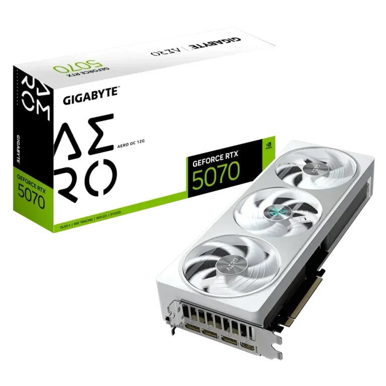 Gigabyte GeForce RTX 5070 AERO OC 12G