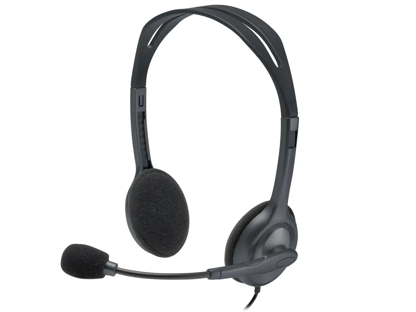 Logitech H111 Stereo Headset 3 (1) Logitech H111 Stereo Headset 3.5mm