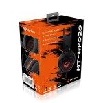 ⁦سماعة رأس Meetion HP020 Backlit Gaming Headset Noise-Canceling mic⁩ - الصورة ⁦4⁩