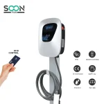 ⁦محطة شحن سيارة كهربائية SOONPLUS Pevc2107 7kw Wallbox Fast EV⁩ - الصورة ⁦2⁩