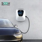 ⁦محطة شحن سيارة كهربائية SOONPLUS Pevc2107 7kw Wallbox Fast EV⁩ - الصورة ⁦3⁩
