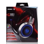 ⁦سماعة رأس SOMIC G951 virtual 7.1 microphone led light⁩ - الصورة ⁦3⁩