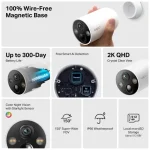 ⁦كاميرا مراقبة TP-Link Tapo C425 Smart Wire-Free Security Camera⁩ - الصورة ⁦4⁩