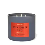 باث اند بدي ووركس شمعة معطرة DARK AMBER + OUD