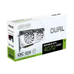 ASUS Dual GeForce RTX 4070 SUPER White OC Edition 12GB GDDR6X
