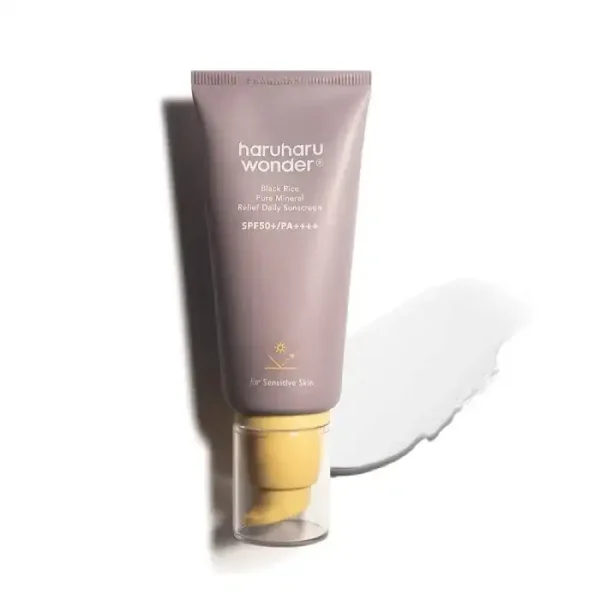 هاروهارو وندر واقي شمس منرال SPF50 بالرز الاسود 50 مل