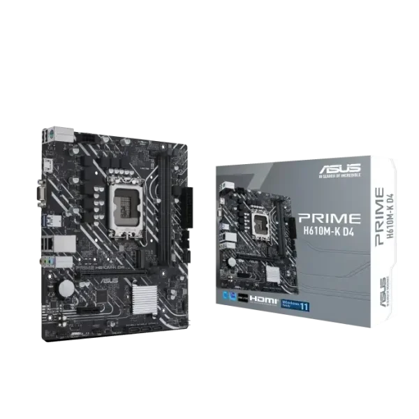 ASUS PRIME H610M-K D4 Intel mic-ATX