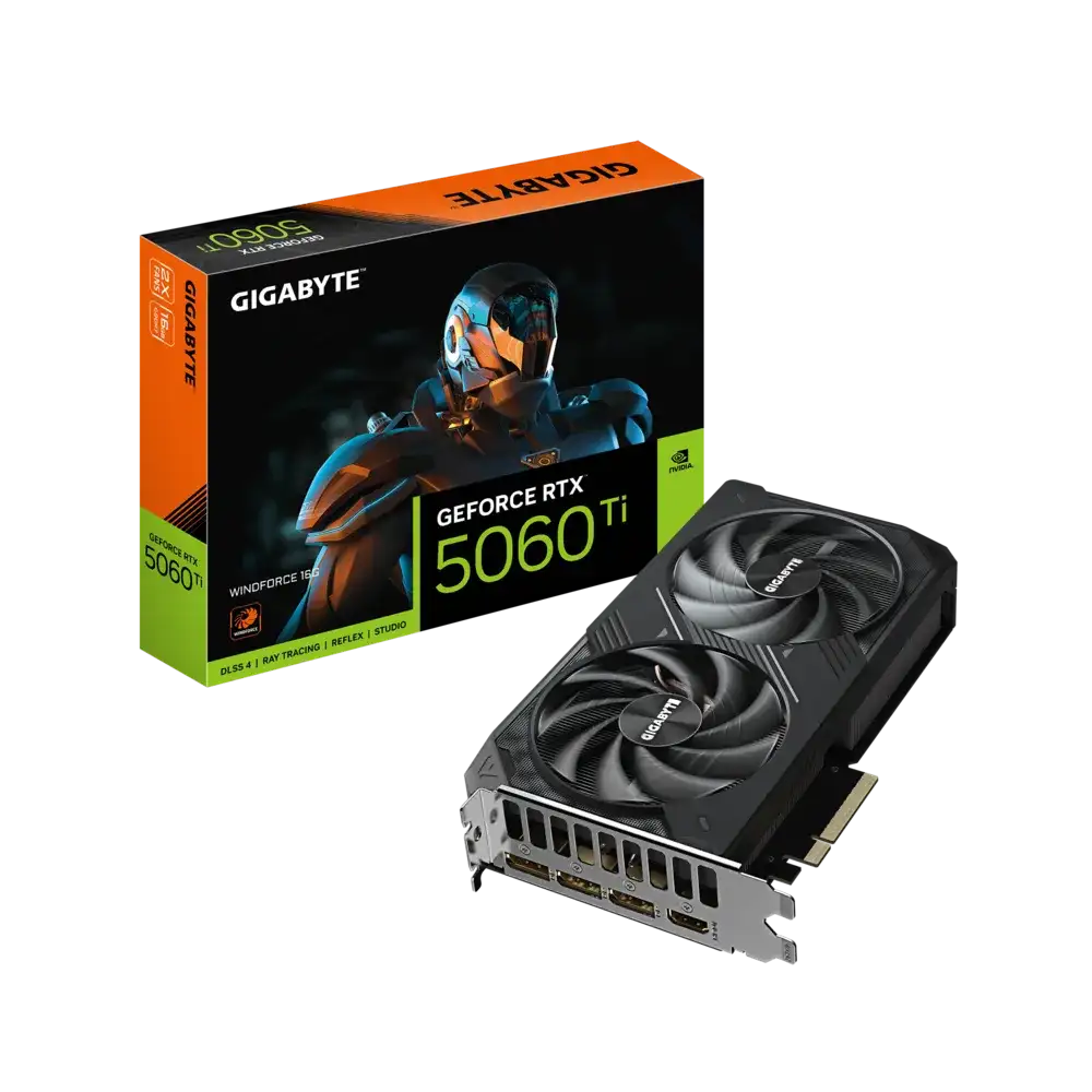 GIGABYTE GeForce RTX 5060 Ti WINDFORCE 16G GIGABYTE GeForce RTX 5060 Ti WINDFORCE 16G