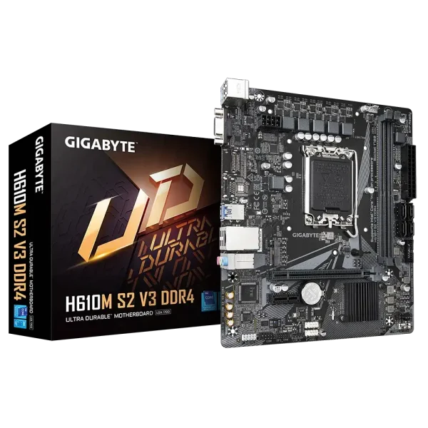 Gigabyte H610M S2 V3 DDR4 Intel PCIe 4.0
