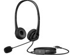 HP USB G2 Stereo Headset Noise-cancelling mic