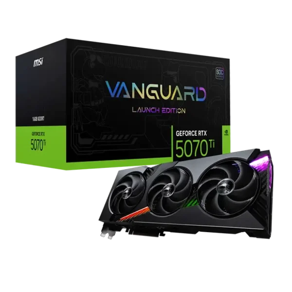 MSI GeForce RTX 5070 Ti 16G VANGUARD SOC LAUNCH EDITION