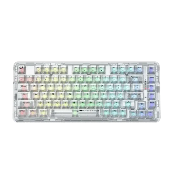 Redragon ELF PRO K649 Wireless Transparent Keyboard