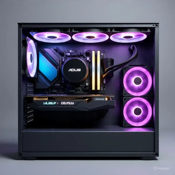 تجميعة PC خارقة كرت 9070XT تخزين 2TB معالج 9950X3D لوحة X870 EAGLE AX