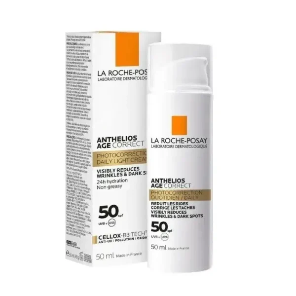 لاروش مرطب وواقي شمس +SPF50 مضاد للتجاعيد والتصبغات 50مل