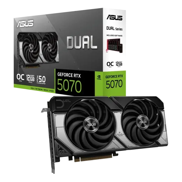 ASUS Dual GeForce RTX 5070 12GB GDDR7 OC Edition
