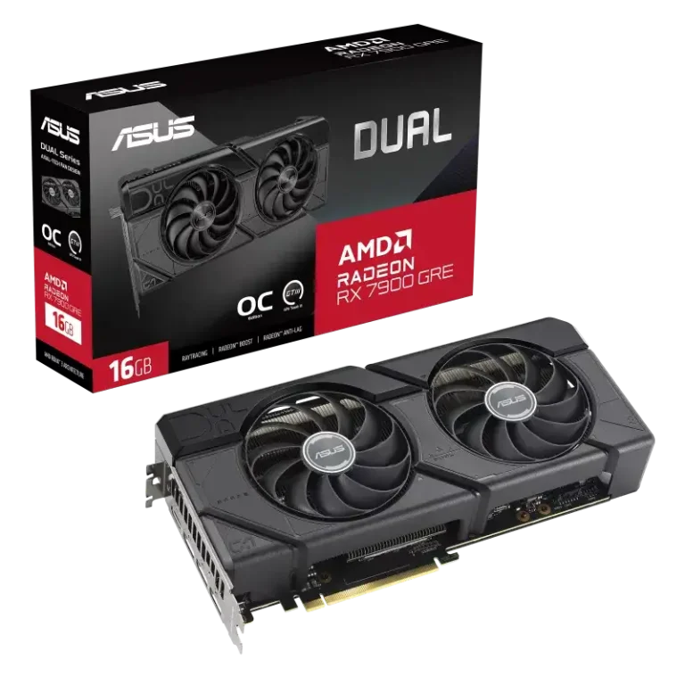 ASUS Dual Radeon RX 7900 GRE OC Edition 16GB GDDR6
