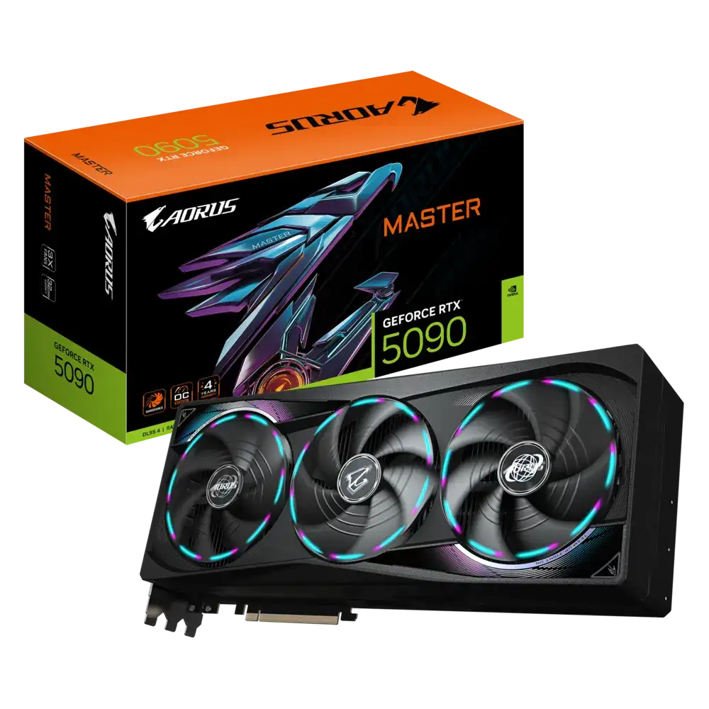 GIGABYTE AORUS GeForce RTX 5090 MASTER 32G GIGABYTE AORUS GeForce RTX 5090 MASTER 32G