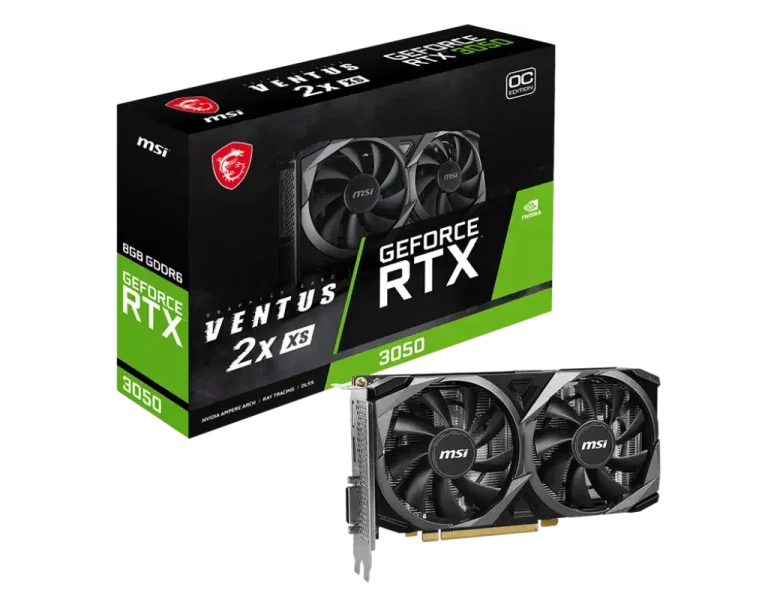 MSI GeForce RTX 3050 VENTUS 2X XS 8G OC