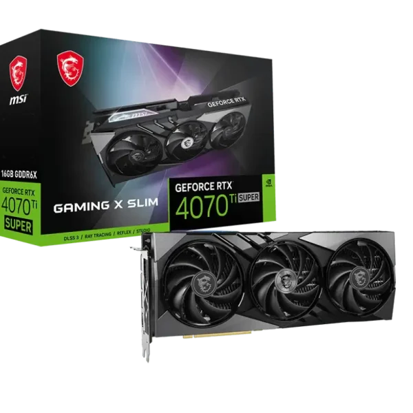 MSI GeForce RTX 4070 Ti SUPER 16G GAMING X SLIM