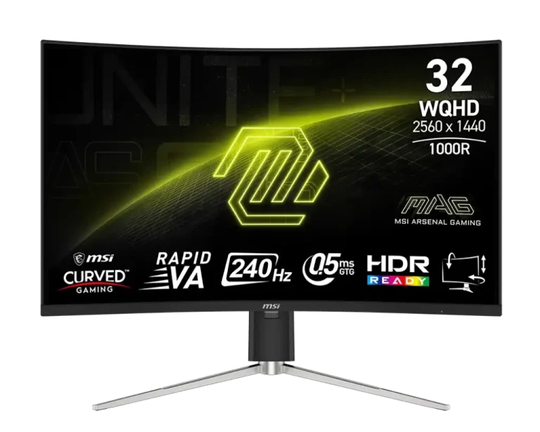 MSI MAG 325CQRXF E2 240Hz 0.5ms