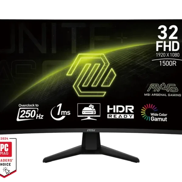 MSI MAG 32C6X 250Hz 1ms HDR 1500R