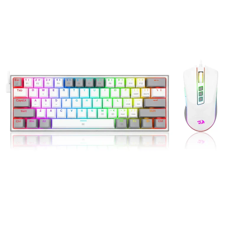 Redragon Wired 60% Mechanical Keyboard & Wired Mouse