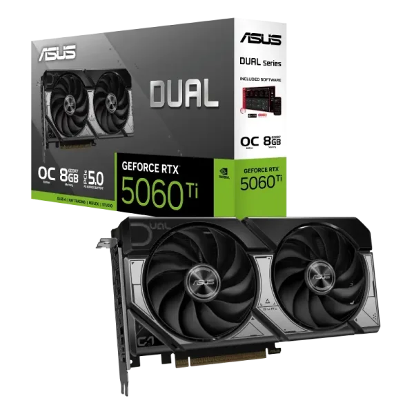 ASUS ASUS Dual GeForce RTX 5060 Ti 8GB GDDR7 OC