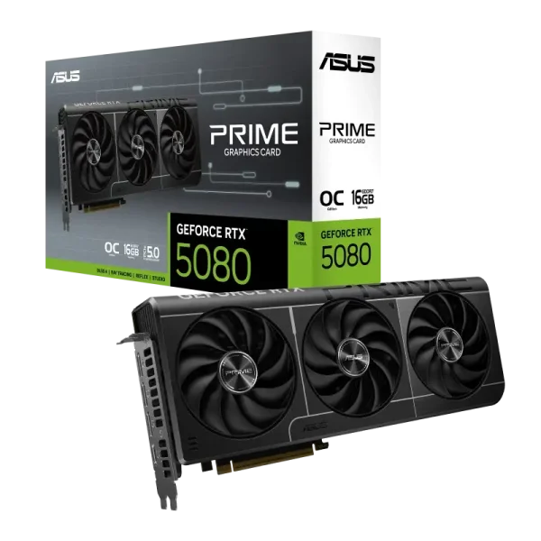 ASUS Prime GeForce RTX 5080 OC Edition 16GB GDDR7