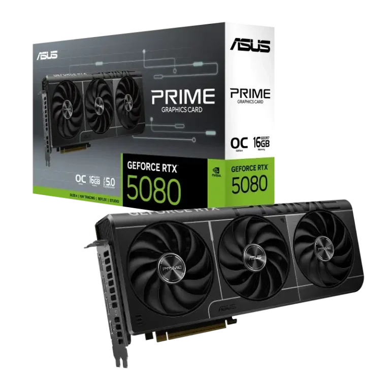 ASUS Prime GeForce RTX 5080 OC Edition 16GB GDDR7