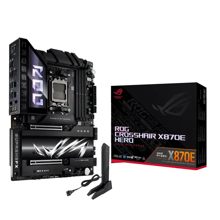 ASUS ROG CROSSHAIR X870E HERO AMD AM5 ASUS ROG CROSSHAIR X870E HERO AMD AM5