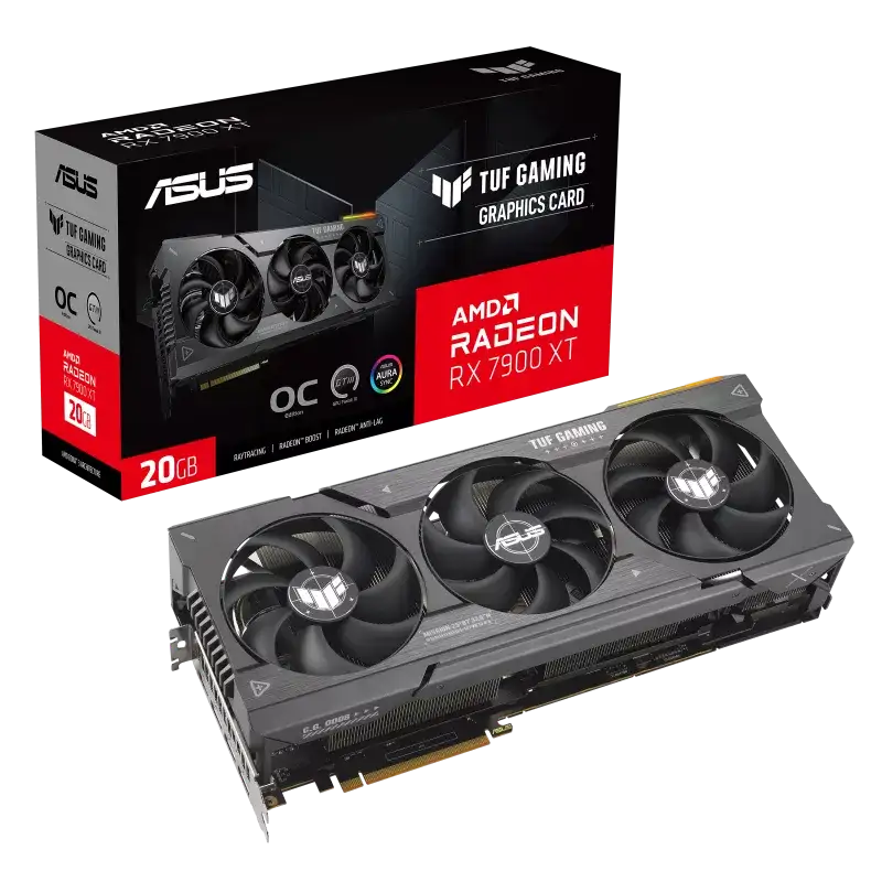 ASUS TUF Gaming Radeon RX 7900 XT OC Edition 20GB GDDR6 ASUS TUF Gaming Radeon RX 7900 XT OC Edition 20GB GDDR6