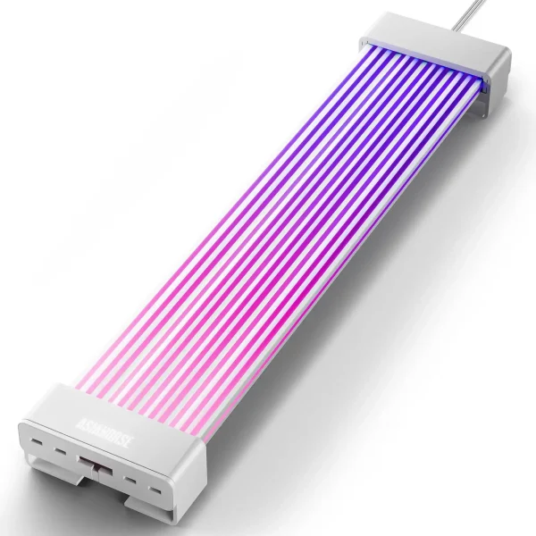 AsiaHorse ARGB PSU Cover Kit Aurora 38 Pin RGB Cover White