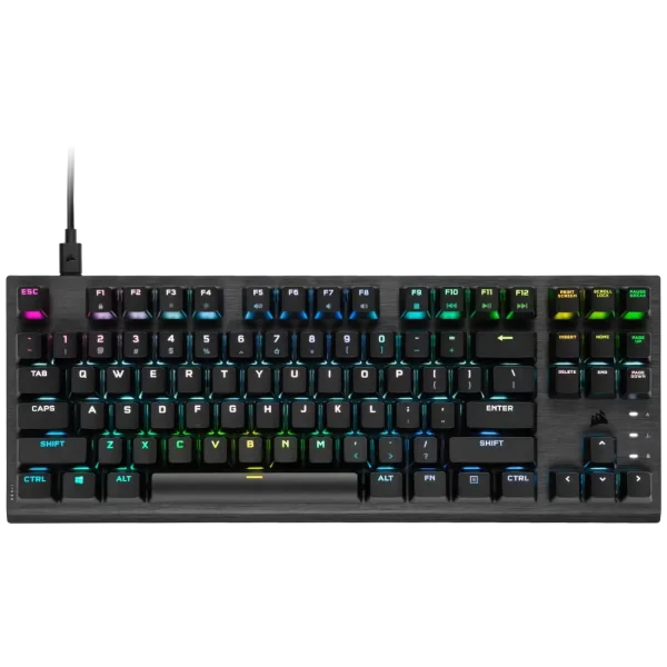 CORSAIR K60 PRO TKL RGB Tenkeyless Optical Mechanical Gaming Keyboard