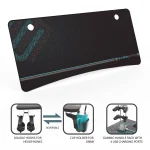 ⁦طاولة ألعاب EUREKA ERGONOMIC P60B Full-Surface Mousepad Gaming Desk⁩ - الصورة ⁦3⁩