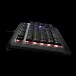 ⁦كيبورد لوحة مفاتيح GAMDIAS HERMES P3 SILENT POWERHOUSE RGB Mechanical⁩ - الصورة ⁦2⁩