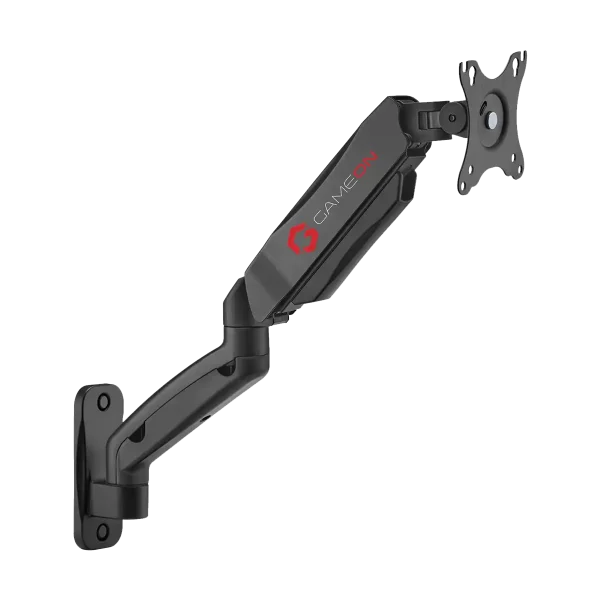 GAMEON GO-5015 Economy Spring-Assisted Wall Mounted Single Monitor Arm 17 - 32