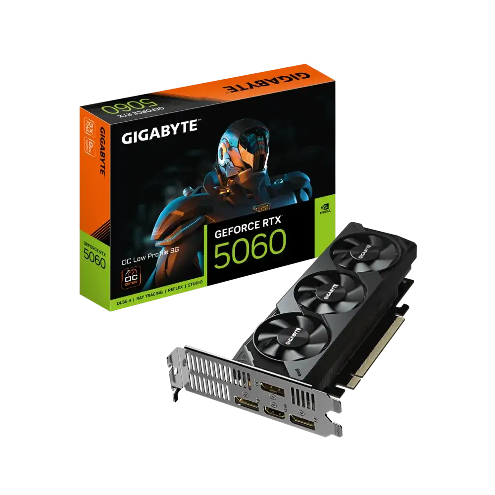 GIGABYTE GeForce RTX 5060 OC Low Profile 8G GIGABYTE GeForce RTX 5060 OC Low Profile 8G