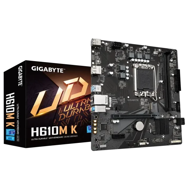 Gigabyte H610M K Intel DDR5 NVMe PCIe