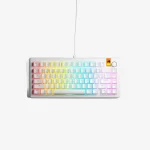 ⁦كيبورد لوحة مفاتيح Glorious GMMK 3 HE Prebuilt Keyboard 75% أبيض وأسود⁩ - الصورة ⁦2⁩
